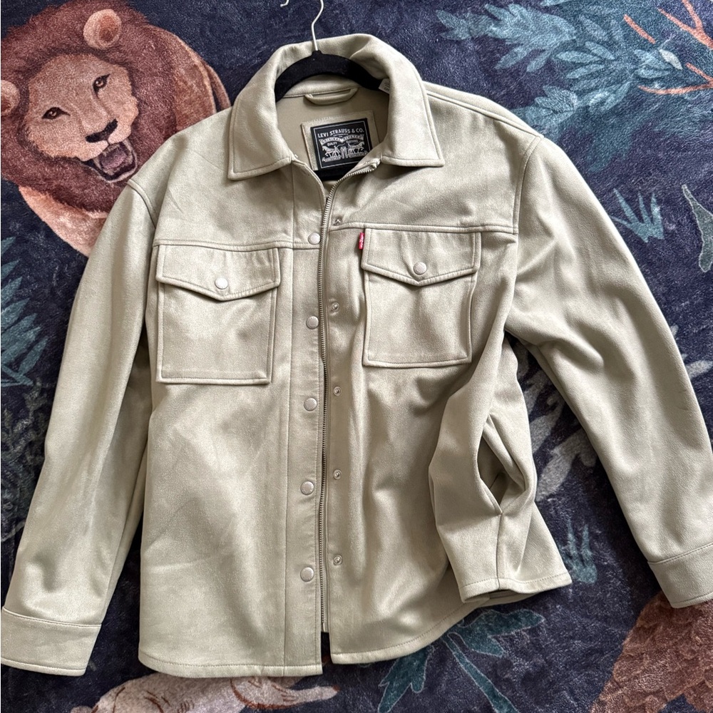 NWOT Levi's Army Green Shacket / Jacket